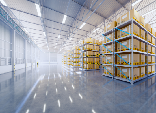 Distribution und Logistik